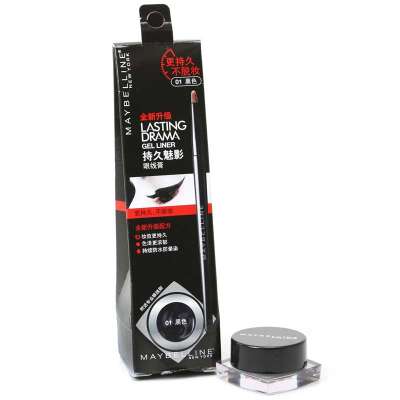 美宝莲睛采造型持久魅影眼线膏(黑色) 2.5g