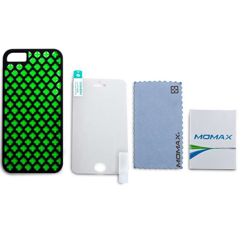 摩米士(MOMAX) 千网保护壳 苹果 iPhone 5 黑