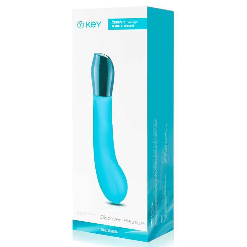 KEY 克瑞斯G点震动棒 蓝