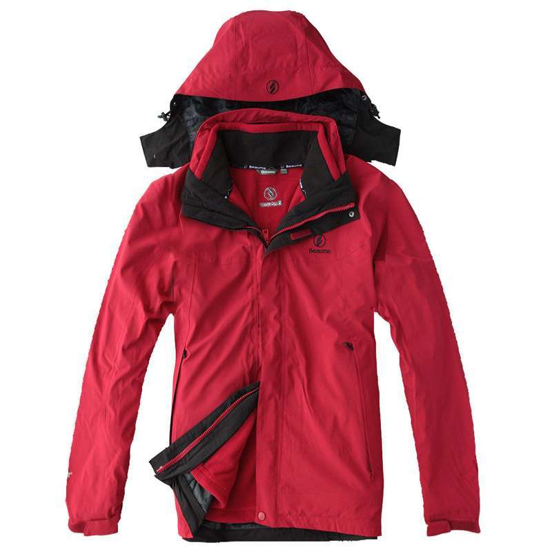 北客AA0506极限户外男两件套BK110015 黑\/暗