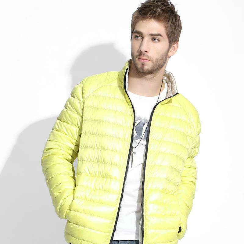 VaLS 双面穿立领情侣装轻薄羽绒服05050001