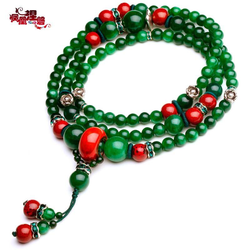 凤凰涅磐 <em>项链</em> 女 <em>毛衣链 长款</em> 复古多层时尚干