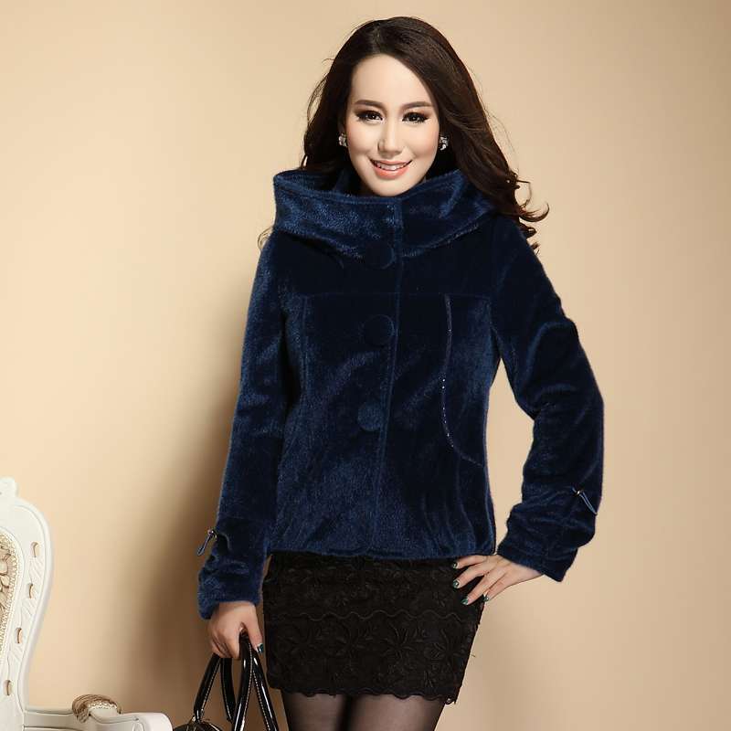 圣加婧秋冬<em>短毛呢外套</em>衣服女装 <em>韩版</em>新款毛呢