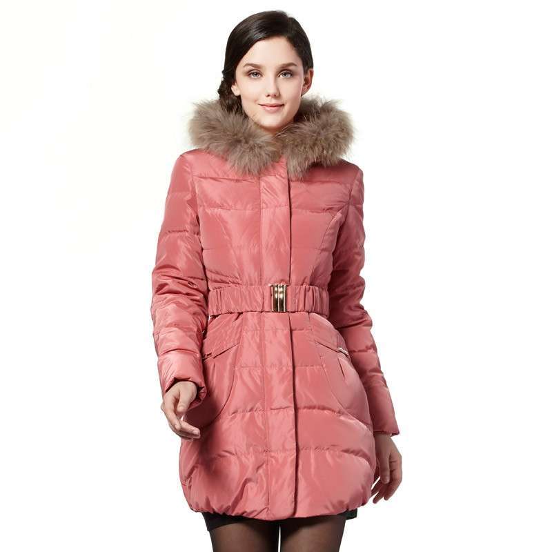 13新款 <em>波司登羽绒服</em> <em>女士</em>时尚中<em>长款</em> B13012