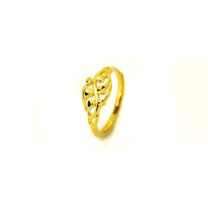 婚钻ho<em></em>neymoon 999千足金<em>戒指</em> <em>黄金戒指 女</em> 活