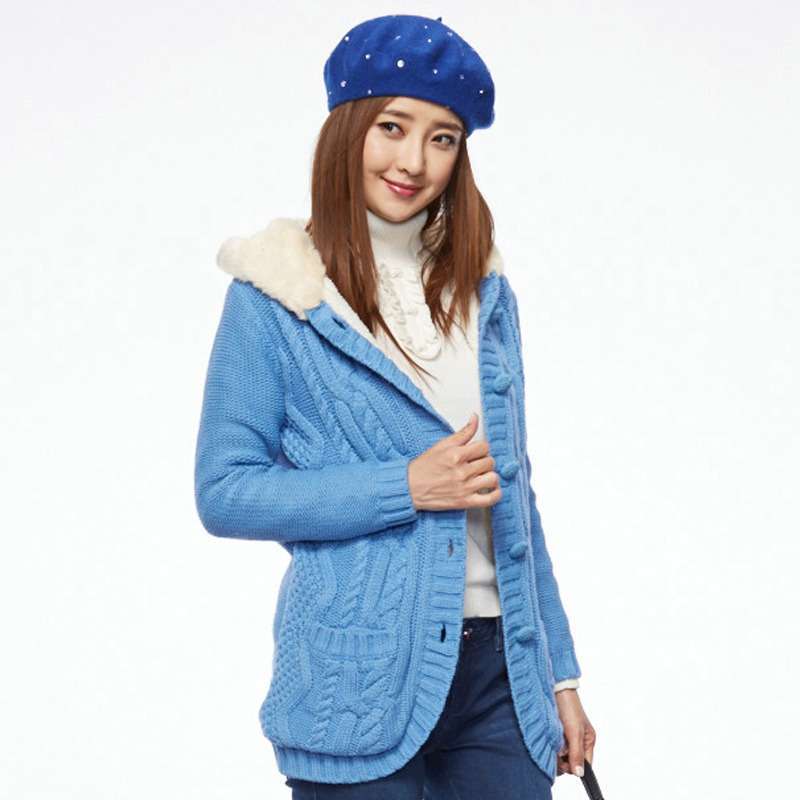金苑2013<em>冬季</em>新款<em>淑女装</em>毛呢修身女装连帽长