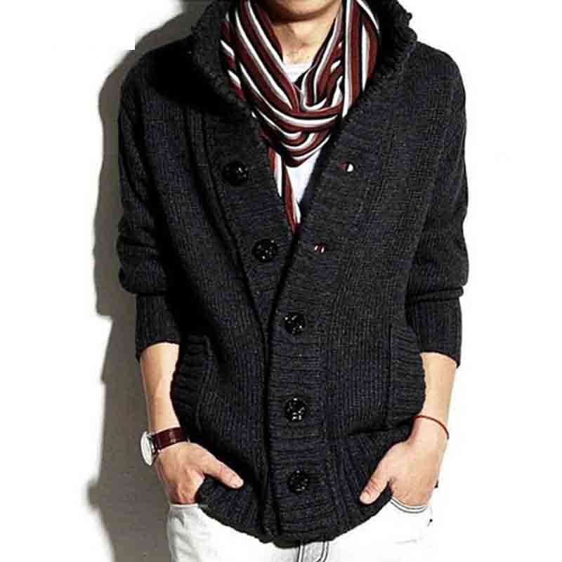 wantdo 2013秋冬新款 <em>男士</em>高领<em>毛衣</em> <em>开衫</em>羊毛