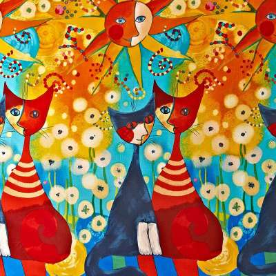 艾尚家纺 床上用品 全棉四件套 磨毛套件 毕加索