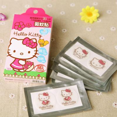 Hello Kitty 正品品牌婴儿儿童孕妇防蚊贴 卡通驱