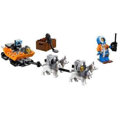 lego 乐高得城市系列玩具北极起重直升机60034