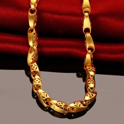 钻石快线 999千足金 男款项链 缕空骑士 58.5克