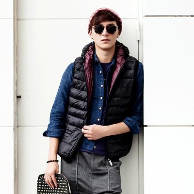 丹杰仕(DANJIESHI)2014冬新款双面<em>穿羽绒马甲</em>