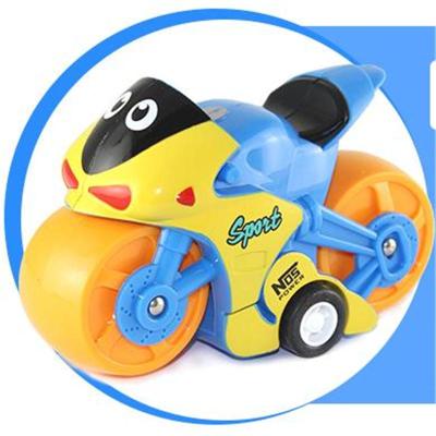 汇乐儿童玩具车惯性车2岁男宝宝玩具小摩托车