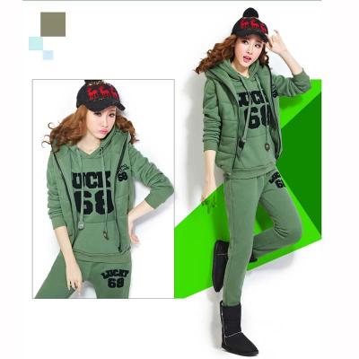 2014秋<em>冬季</em>新款 韩版加绒加厚套头时尚<em>女士</em>卫