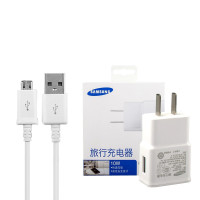 三星(SAMSUNG)原装45W充电器 note20 S20+/u 5G旅行快充充电器内含双USB-C数据线 白色