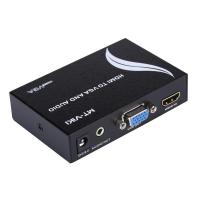 迈拓维矩 MT-HV01 HDMI转VGA 转换器 带音频 高清转vga 带电源