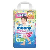 尤妮佳（moony）裤型纸尿裤M号 58片（6~11kg）（日本原装进口）