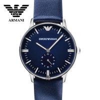Armani阿玛尼手表男表蓝色表带男士正装时尚
