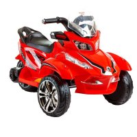 荟智(Huizhi)儿童电动车HW666 三轮玩具汽车可坐小孩宝宝童车 红色