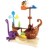 费雪 海底小纵队 角色扮演发声儿童益智玩具 呱