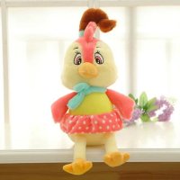 贝贝绒 新年吉祥物格格鸡不可失公鸡公仔毛绒