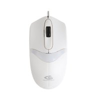 吉选（Gesobyte) M900有线鼠标 USB光电台式机笔记本电脑家用游戏商务办公有线鼠标 白色 白色