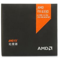 AMD FX系列 FX-6330 六核 AM3+接口 盒装C