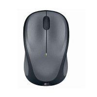 罗技(Logitech)M235无线鼠标 光电鼠标 办公鼠标 USB黑色 黑色(910-002692)