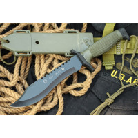 丛林王森林之狼战术直刀 军用刀 户外刀具野营刀 车载防身刀具 荒野求生 军迷刀 收藏礼品