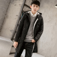 古莱登黄子韬同款潮男冬季韩版新品中长款大码