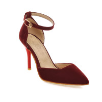 定做大码高跟鞋43 44 45 46 47码高跟单鞋包头