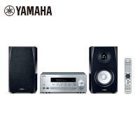 Yamaha/雅马哈 MCR-N570组合2.0音响CD机迷你蓝牙收音USB音箱WiFi 银黑色