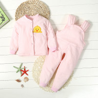 秋冬装0-1岁男女宝宝衣服冬天婴儿童棉衣套装