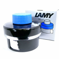 LAMY凌美T52墨水纯蓝色50ml非碳素墨水 凌美钢笔笔用墨水 纯蓝色