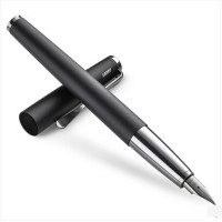 凌美(LAMY)演艺系列钢笔墨水笔磨砂黑F尖 磨砂黑