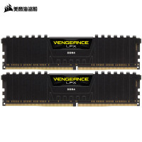 美商海盗船 (USCORSAIR) 复仇者LPX DDR4 3200 16GB 单条 台式机内存