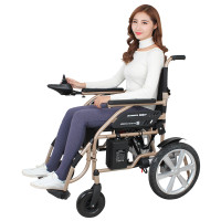 迈德斯特(MAIDESITE)电动轮椅 高靠背可全躺 20AH锂电池 老年人残疾人电动控制代步车 手动电动切换助行四轮车