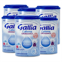Gallia佳丽雅 法国达能婴幼儿配方奶粉 宝宝奶粉罐装2段3段4段6罐直邮原装进口 3段标准型(12个月以上)现货单罐