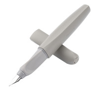 百利金(Pelikan )P457钢笔EF尖办公学生用书写练字墨水钢笔 丛林灰