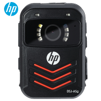 惠普（HP）DSJ-A5G执法记录仪1296P高清红外夜视GPS现场记录仪 官方标配64G