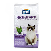 优朗（U－BRIGHT）宠物成猫室内配方猫粮 2kg