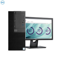 戴尔(DELL)Optiplex3060MT21.5寸台式电脑（i5-8500 4GB 1TB 集成显卡 黑色）