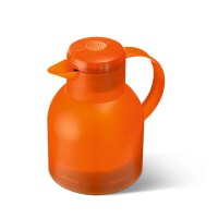 爱慕莎(EMSA)保温壶保温水壶家用小容量热水瓶德国进口玻璃内胆暖水壶桑巴系列 橙色 1L (滞销处理) 橙色516735
