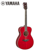 雅马哈(YAMAHA)FSTA RR加振吉他单板电箱民谣木吉他宝石红色40寸 宝石红色