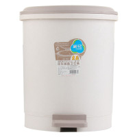 茶花(CHAHUA)1501圆形踏脚垃圾桶9.6L\27*32cm（单位：件）