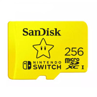 闪迪 TF卡 256GB 任天堂Switch授权（SDSQXAO-256G-ZNCZN）