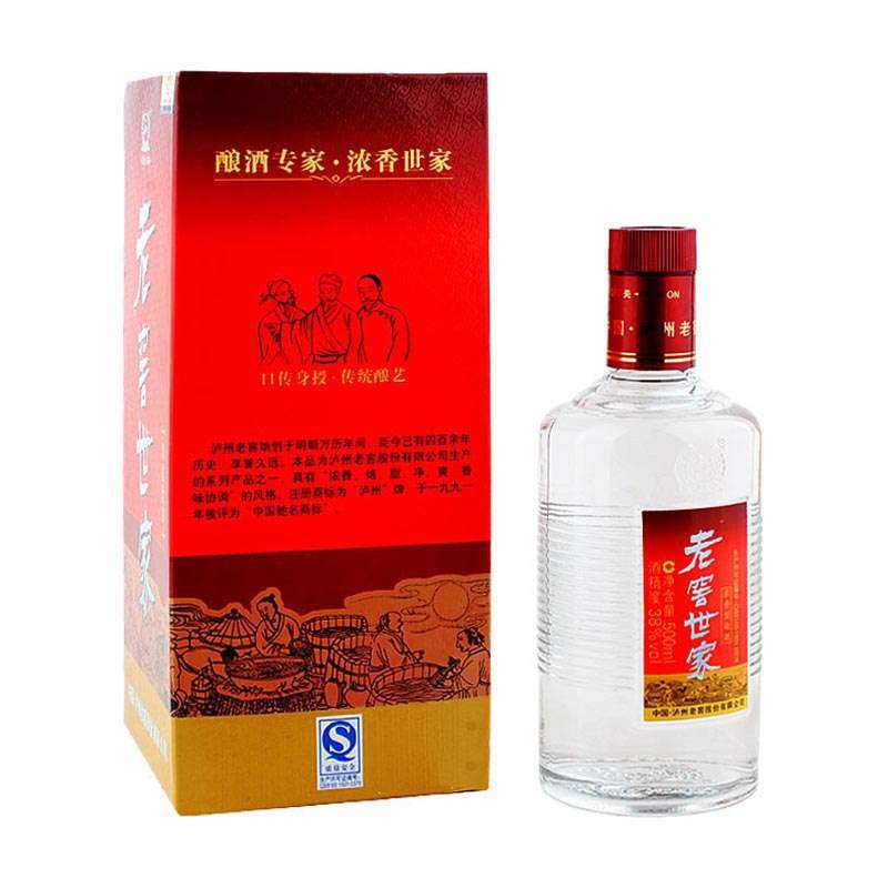 泸州老窖尊诚世家38度500ml