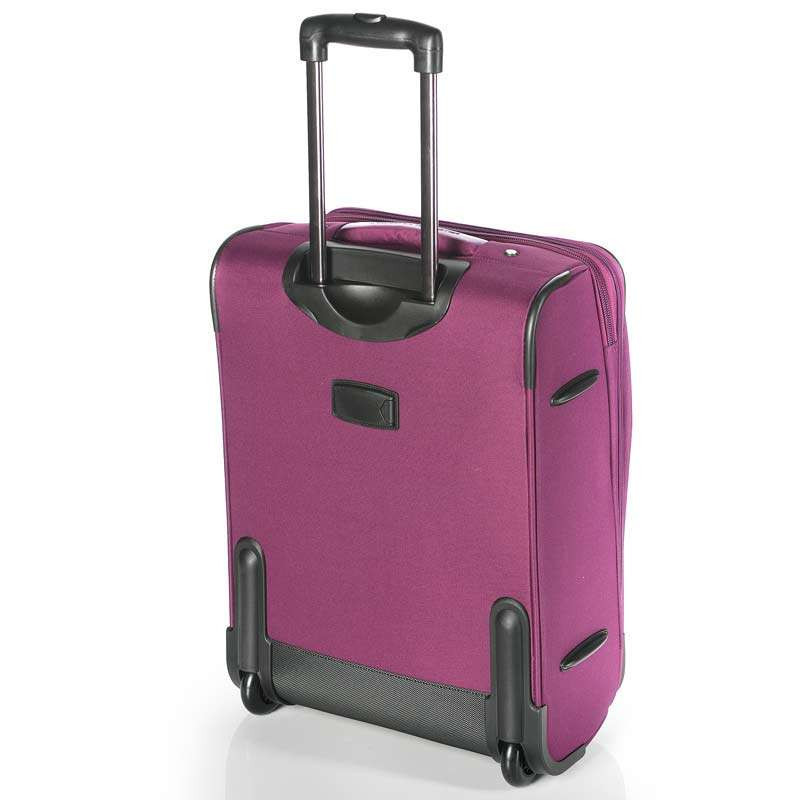 美旅箱包americantourister两轮拉杆箱20寸紫色(附赠箱套)z86*50001
