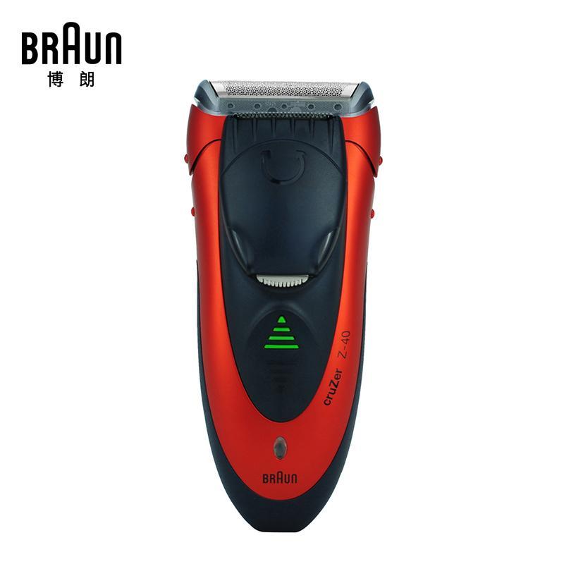 博朗(Braun)电动剃须刀cruzer Z-40(红) 博朗(BR