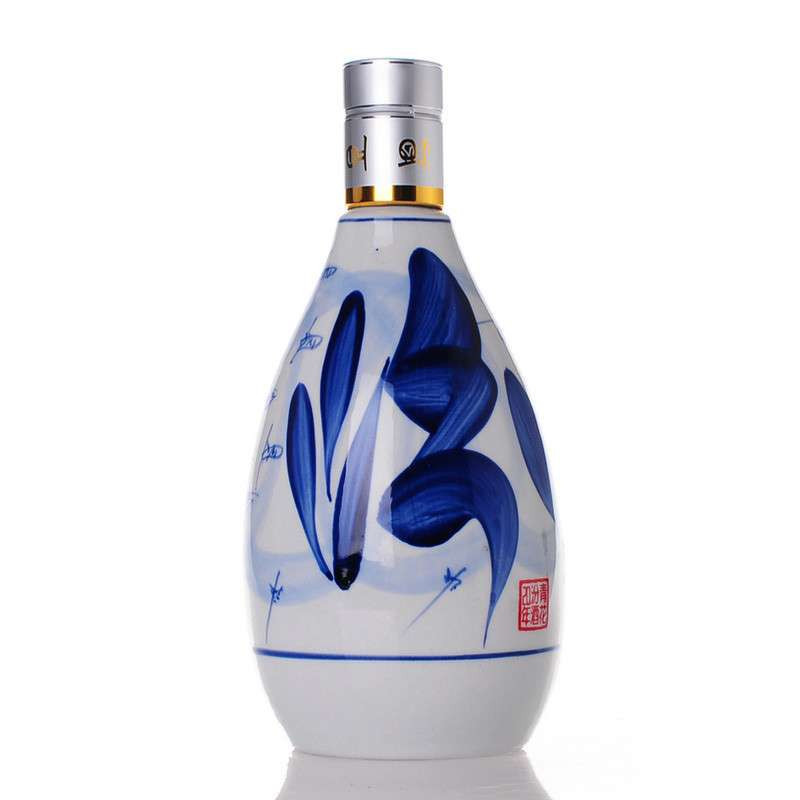 山西杏花村 53度青花瓷二十年 500ml 清香型 小兰花